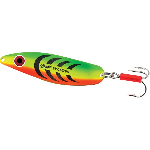 Коливна блешня Mepps Syclops 00, Hot Firetiger
